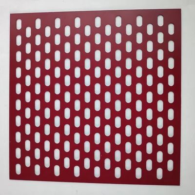 Kundenspezifische Aluminium-Lochbleche für Dekoration 0,5-8 mm