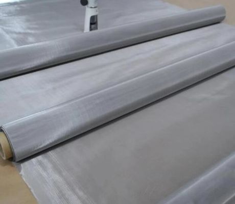 1m Breite 300-400 Mikron Edelstahl-Gewebeblatt, Leinwandbindung, Holländische Köperbindung