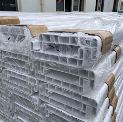 Eco freundliches PVC-Pferd, das weiße Farbe 5ft durch 8ft 4 Schienen einzäunt