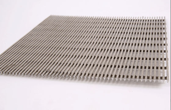 0,2mm SS304 Keildrahtsieb Flachpaneel kundenspezifisch