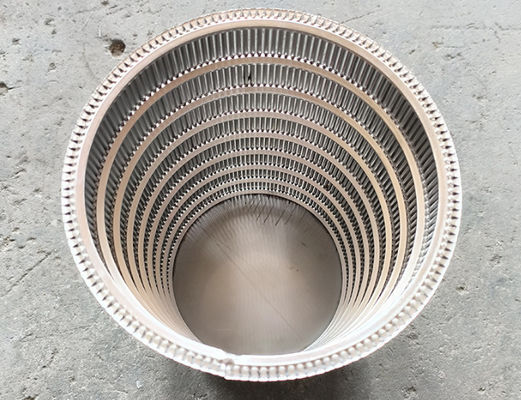 Kundenspezifische Edelstahl 304/316 Johnson-Keildrahtfilter