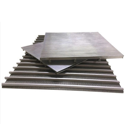 SS304/316 Johnson Wedge Wire Screen Filter Panel / Rohrnetz