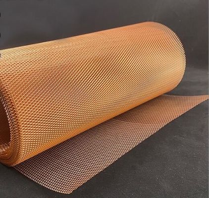 Kupfer Diamant Streckmetallgewebe für EMI-Abschirmung 0,02-4mm