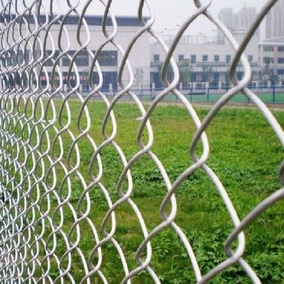 50x50mm Hot Dip Galvanized Chain Link Zaun 2,0mm Draht 10m Länge