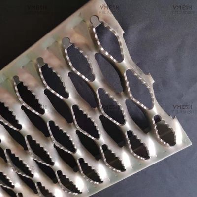 Diamantloch-Grip-Strut-Sicherheitsrost Aluminiumplatte 300-600mm
