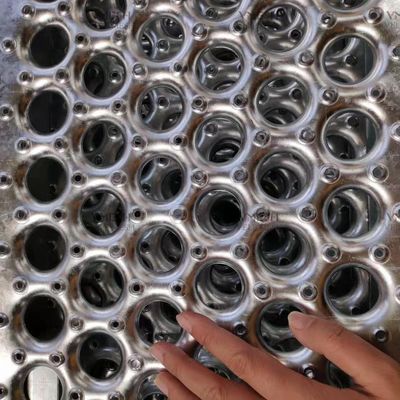 Runde Aluminium-Sicherheitsroste mit Lochung für Laufsteg-Plattformen