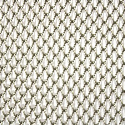 Dekoratives Aluminiummetallnetz Vorhangkette Vorhänge Draperie Metallspulennetz