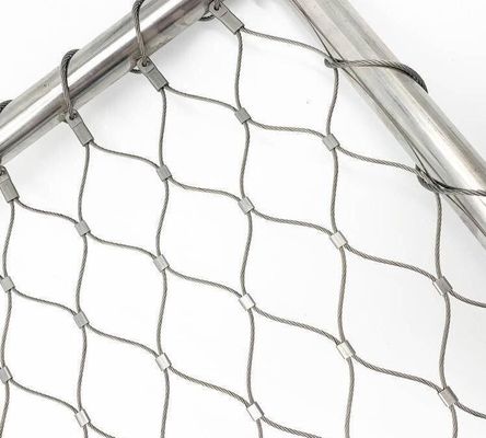 Dekoratives Seilnetz aus Edelstahl für die Grenzdimension 2*5m/2*3m/10*10m SS304/316