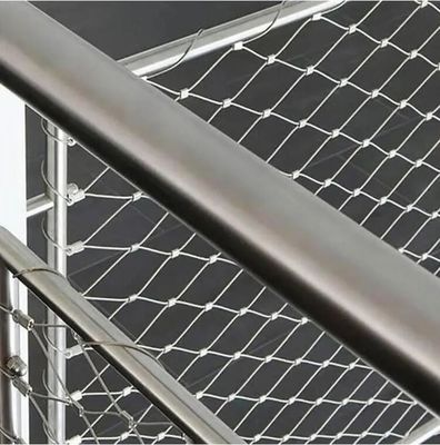 Handgewebte Edelstahlseilnetze gegen Sturz