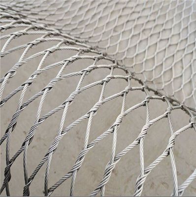 Dekoratives Seilnetz aus Edelstahl für die Grenzdimension 2*5m/2*3m/10*10m SS304/316