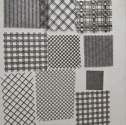 Architektonisches Flachdrahtnetz mit gekrempeltem Gewebe aus Edelstahl
