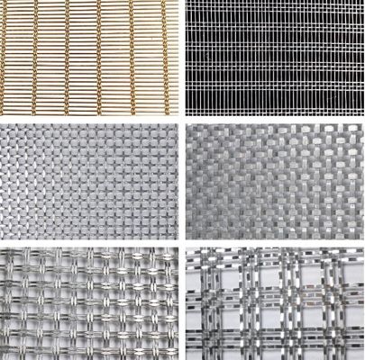 Edelstahlgewebe-Fassadennetz für architektonische Dekoration