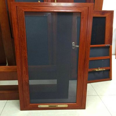 Pulverbeschichtete Fensterwand aus Edelstahl 304/316 10-16 Mesh
