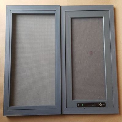 SS304 Schwarze Farbe und graue Farbe Moskitonetzfenster