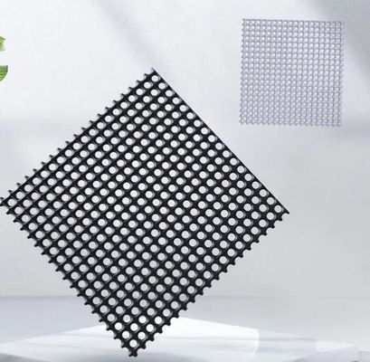 Schutzschirme aus Edelstahl 18X18 Mesh Schwarz Weiß Grau