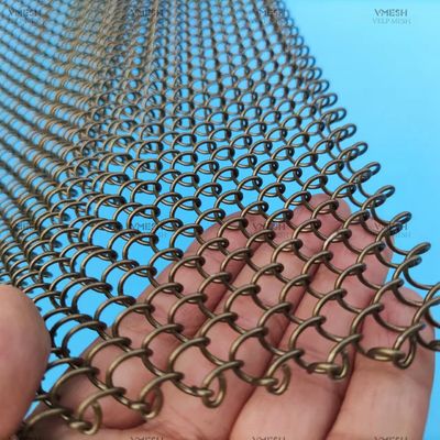 Metall-Raum-Teiler-Spule-Kette-Verbindung-Draperie-Vorhang