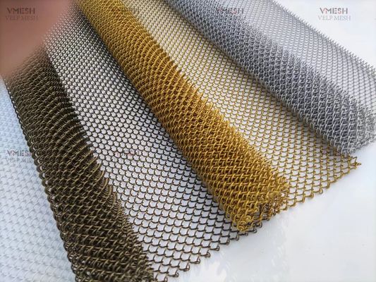 Architektonischer Dekorations-Aluminium-Metall-Duschvorhang für Hotle