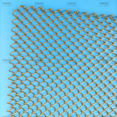 Anti-Deformationsmetall Design Edelstahl 1,2 mm Kamin Mesh Bildschirme