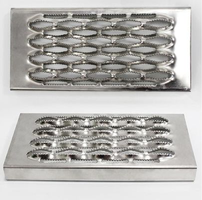 Schiebefeste Verstärkung Sicherheits-Perforierten Gitter-Metall-Strecken-Panels