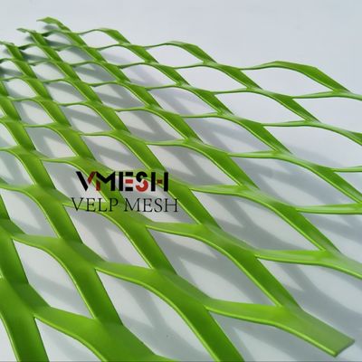 Zusammengestellte Pulverbeschichtung Wandverkleidung Erweiterte Metallfassade Mesh