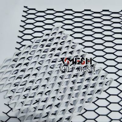 Innenarchitektur Dekorative ausgedehnte Metallnetzplatten Leichtgewichts-Aluminiumlegierung