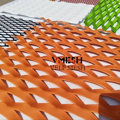 Dekorative architektonische Aluminiumplatte erweiterte Drahtnetze Standard erhöht