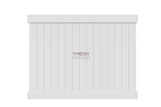 Außen 1,8m x 2,4m Vinyl-Privatsphäre Zaun für Garten Pool Haus Villa