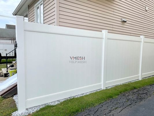 Kunststoff 8 Fuß Pvc-Privatsphäre Zaun Garten Pool Haus Villa Pickett Außenplatten