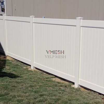 6*8 White Yard Safety Vinyl Schienenzaun Zaun