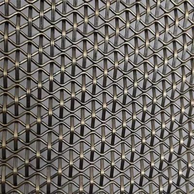Kundenspezifische Edelstahl-Gewebe-Mesh-Platte für architektonische Dekoration