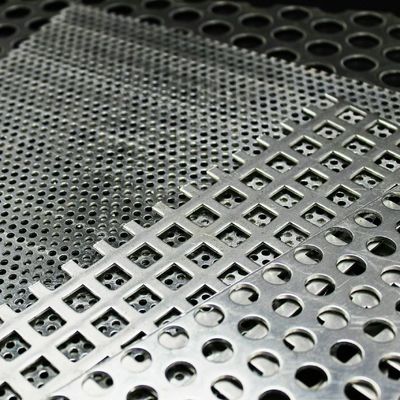 Dekorative sechsseitige Perforierung aus Aluminium-Gitter-Metall