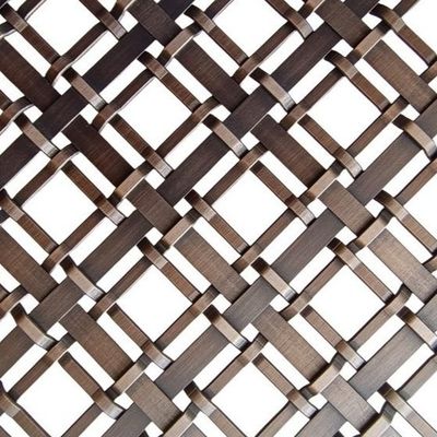 1mm-4mm Gewebtes Edelstahl-Drahtnetz für dekorative Architektur