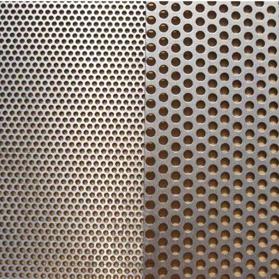 1.2 mm dickes Aluminiumverzinktes Stahlperforiertes Netz für Abwassersysteme