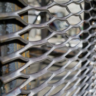9 Gauge Flat Expanded Steel Mesh Sheet für den Bau von Gebäuden