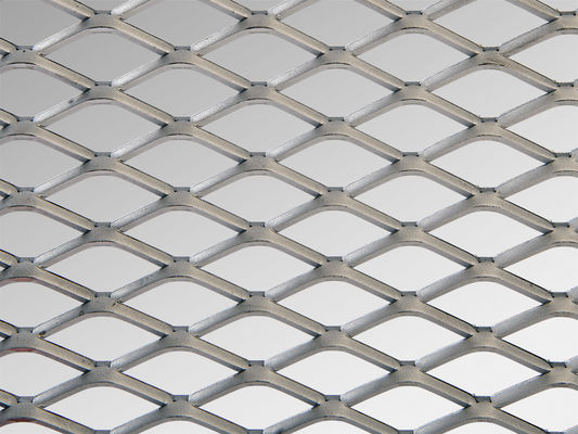 Schwerlastdiamantverzinkte Stahlvergrößerte Metallkonstruktion Metallnetz