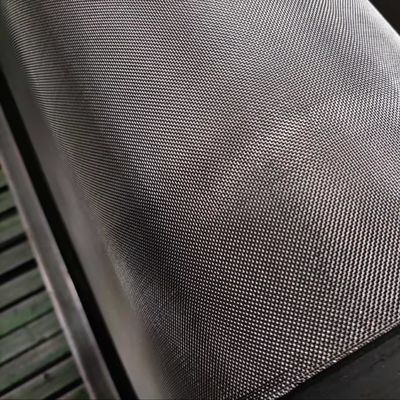 SS304 Gewebtes Quadratmetallnetz aus Krümmchen Siebbildschirm Filterdrahtnetz