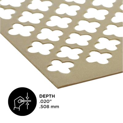 Aluminiumperforierte Metallfassadenplatten Dekorationsvorhangwand Perforiertes Netz