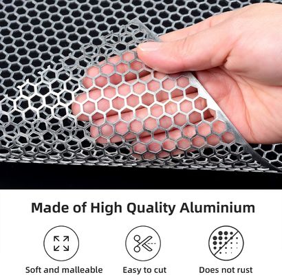 Pulverbeschichtete Aluminiumperforierte, aus Edelstahl perforierte Honigsackmaschenrolle