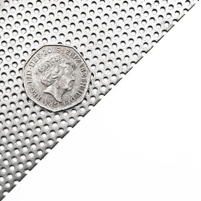 Mikroperforierte Bleche aus Edelstahl Runder Loch Perforierter Filternetz