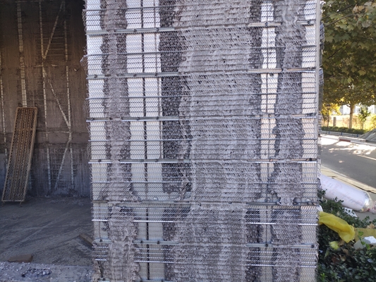 angepasste Größe Galvanisierte Rippen Lathe Zement Gießen Formwork Mesh