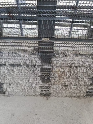 Verstärktes Beton-Fundament Permanente Schalungsmaschen Schalungsmaschen Stützmaschen
