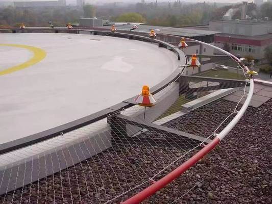 Treppengeländer-Schutznetz AISI 304/316 Edelstahl-Drahtseil mit Zink