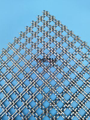 Dekoratives Fassadengitter-Paneel in individueller Farbe, eloxiertes Architekturgewebe