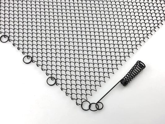 Anti-Deformationsmetall Design Edelstahl 1,2 mm Kamin Mesh Bildschirme