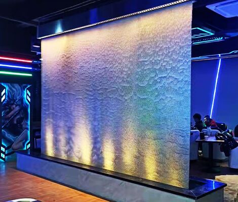 Outdoor Customized Metal Steel Mesh Water Curtain New Design Landscape Water Curtain