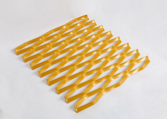 Perforierte, ausgedehnte, aufgerichtete oder abgeflachte Metallplatte mit einer Durchmesser von 0,5-5 cm