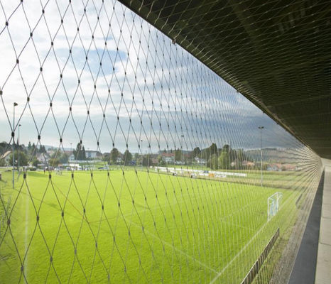 Handgewebtes 304 Edelstahlseilgeflecht für Tiergehege im Zoo