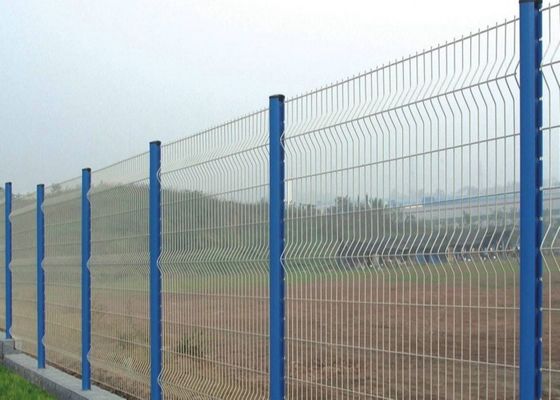 3D-verzinktes geschweißtes Drahtgitter 50x100mm 3,0mm Pulverbeschichtet