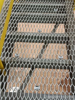 Hot Dip Galvanized Expanded Metal Gitter für Schwerlast-Wandwege