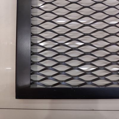 Innenarchitektur Dekorative ausgedehnte Metallnetzplatten Leichtgewichts-Aluminiumlegierung